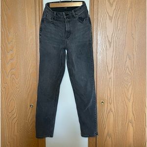 American Eagle Women’s Stretch Black Mom Jean Jeans Size 00 Regular